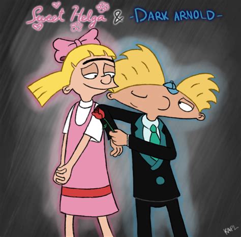 Sweet Helga And Dark Arnold By Kasukapl On Deviantart