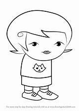 Lalonde Roxy Homestuck Draw Step Drawing Learn sketch template