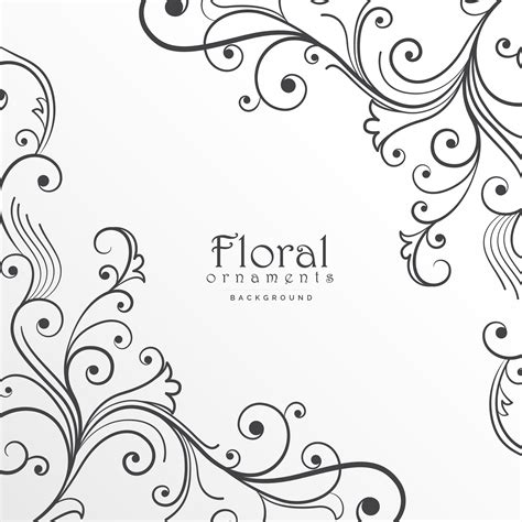 floral background design template   vector art stock graphics images