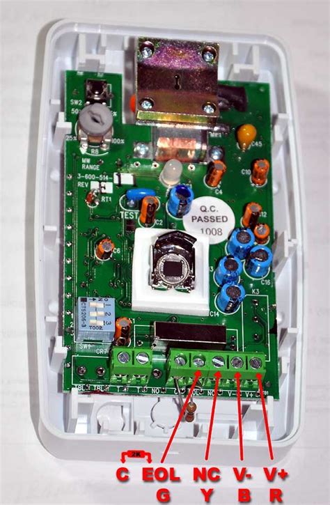honeywell  motion detector wiring diagram