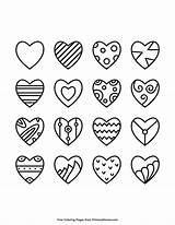 Valentines Herzen Malvorlagen Primarygames Druckbares Viele Kostenlos Corazones Mind Clear Dibujos Doodles Faciles sketch template