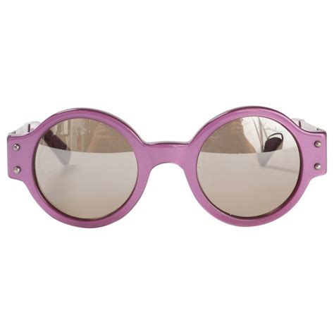 Round Sunglasses Lanvin Purple In Plastic 1086634 Round Sunglasses