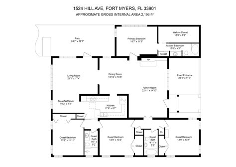 schematic floorplans  property marketing real tours