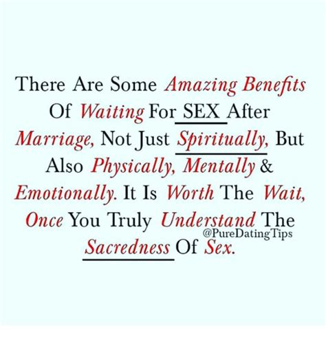 There Are Some Amazing Benefits Of Waiting For Sex After Marriage Not