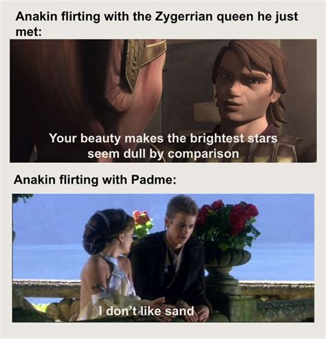 Star Wars Memes Anakin And Padme
