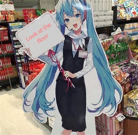 Didn T Expect That Anime Girls Holding Signs Know Your Meme