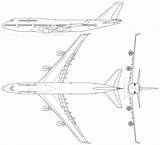 747 Boeing 400 Blueprint Blueprints Airplane Aircraft Commercial Airplanes Drawing 3d Modeling Plane 737 800 787 Svg Airbus Coloring Small sketch template