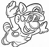 Pages Mario Coloring Wii Bros Super Getcolorings Color sketch template