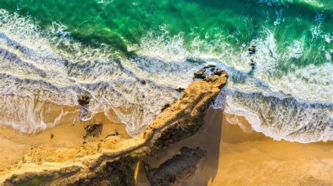 drone view beach wallpapers wallpaper cave