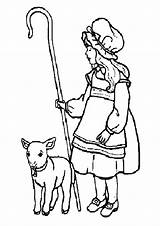 Mary Lamb Had Little Coloring Pages Shepherds She Color Clipart Beside Library Popular Cartoon sketch template