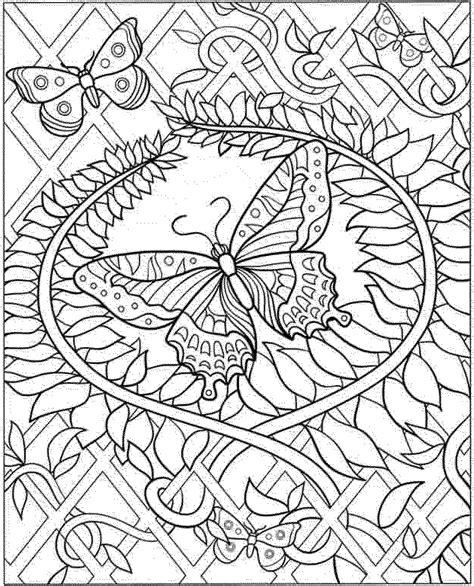 intricate coloring pages  kids print color craft