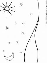 Christmas Star Coloring sketch template