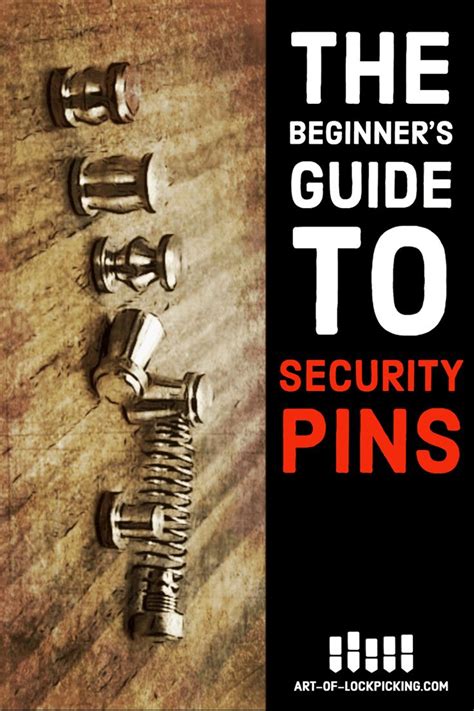 security pins  beginners guide lock picking tools security safe lock