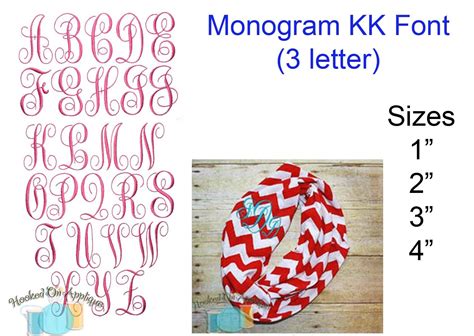 monogram kk font  letter monogram fonts monogram letters lettering
