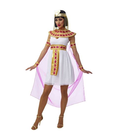 cleopatra egyptian adult costume pink women egyptian