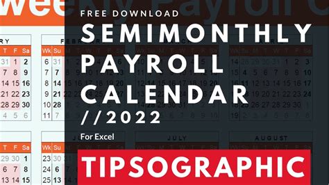 semimonthly payroll calendar excel  youtube