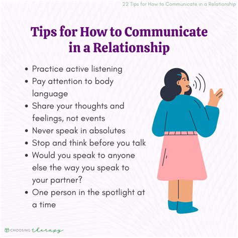 tips    communicate   relationship