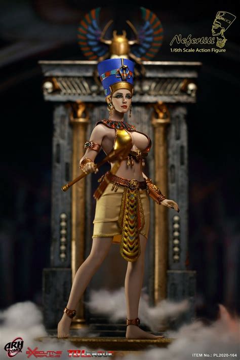 Tbleague Phicen Egyptian Queen Nefertiti 1 6 Scale