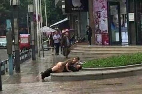 Caught gay in public