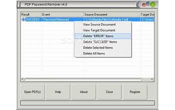 Free PDF Password Remover screenshot #4