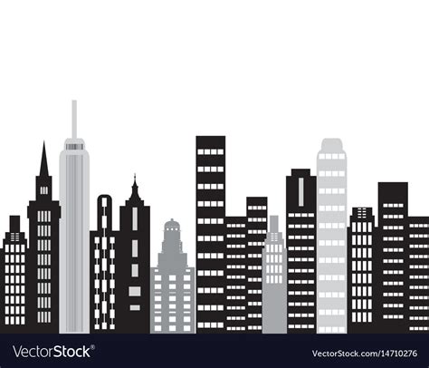 city building royalty  vector image vectorstock