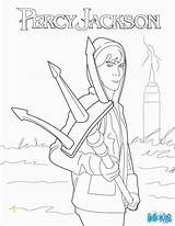 Percy Jackson Coloring Pages Poseidon sketch template