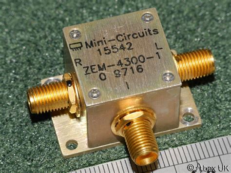 mini circuits zem  dbm mixer  mhz