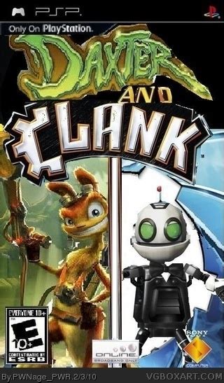 daxter  clank psp box art cover  pwnagepwr