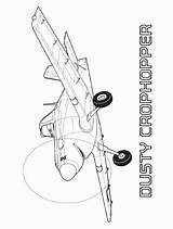 Coloring Kolorowanki Samoloty Crophopper Darmowe Dzieci sketch template