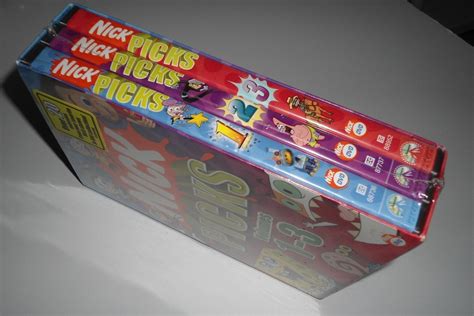 nickelodeon nick picks collection volumes    dvd box set  boxed