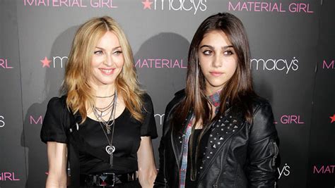 madonna s daughter lourdes at mom s birthday party in