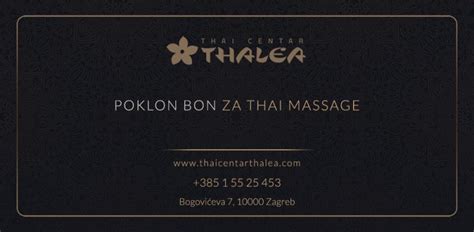 T Card Thai Massage Thai Centar Thalea