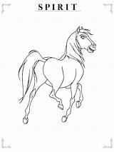 Spirit Coloring Pages Horse Stallion Rain Cartoon Print Printable Drawings Drawing Getcolorings Books Cimarron Color Library Caballo Choose Board sketch template