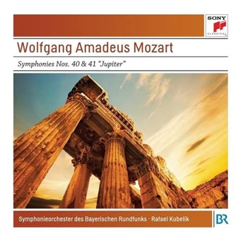 wolfgang amadeus mozart symphonies nos 40 and 41 jupiter bavarian