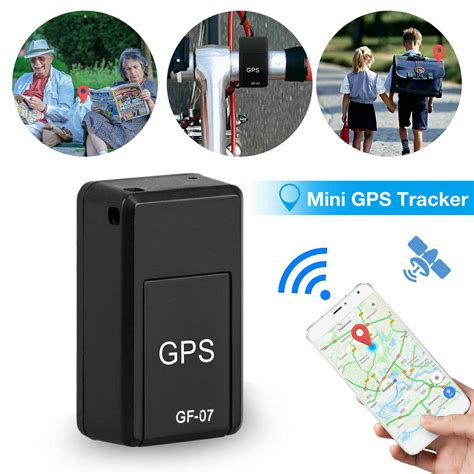 magnetic mini car gps tracker real time tracking locator device voice record   ebay