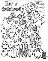 Rainbow Healthy Worksheet Worksheets Habits Omazing Dxf Omazingkidsllc Mindfulness Getcolorings Woozle sketch template