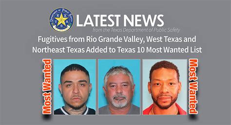 Dps One Of Texas 10 Most Wanted Sex Offenders Has Ties To Midland