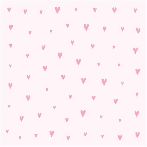cute hearts pattern background design   vector art stock