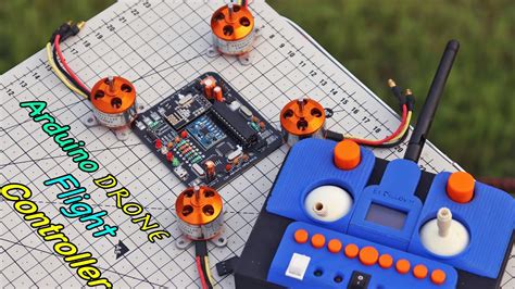 drone flight control system  arduino step  step part  youtube
