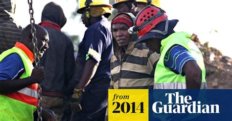 South Africa Illegal Gold Miners Rescued After Rivals Rob