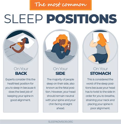 sleeping positions  sleep advisor