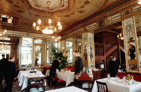 historic restaurants  paris  architectural digest