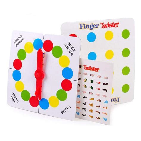 twister game  finger twister  spin wheel