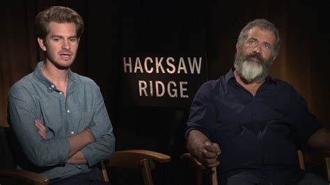 Hacksaw Ridge Mel Gibson And Andrew Garfield Official Movie