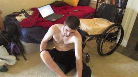 Paralyzed Guy Falls Out Of Wheelchair And Transfers Back Xxx Mobile