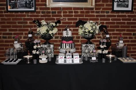 9 Best Images About Party Ideas Black Pink Silver On Pinterest