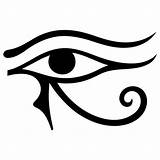 Symbols Pagan Meanings Tattoo Eye Egyptian sketch template