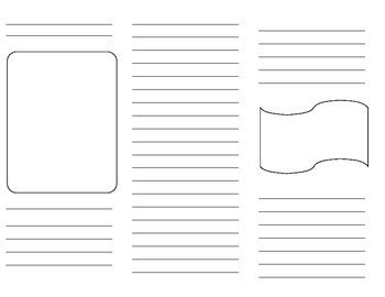 blank leaflet template sample templates sample templates