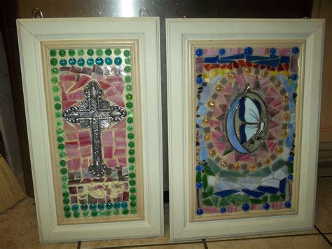 upcycled mosaic cabinet doors mosaic projects to try