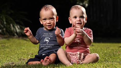Chase And Aaliyah Beck Premature Qld Twins Celebrate First Birthdays